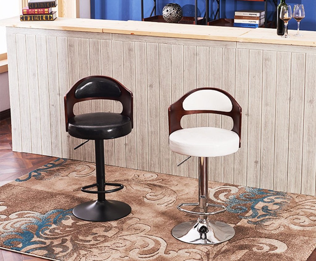 専用　スツール Amazon.co.jp: XZGang 家庭用バーチェア、ソリッドウッドバックレスト